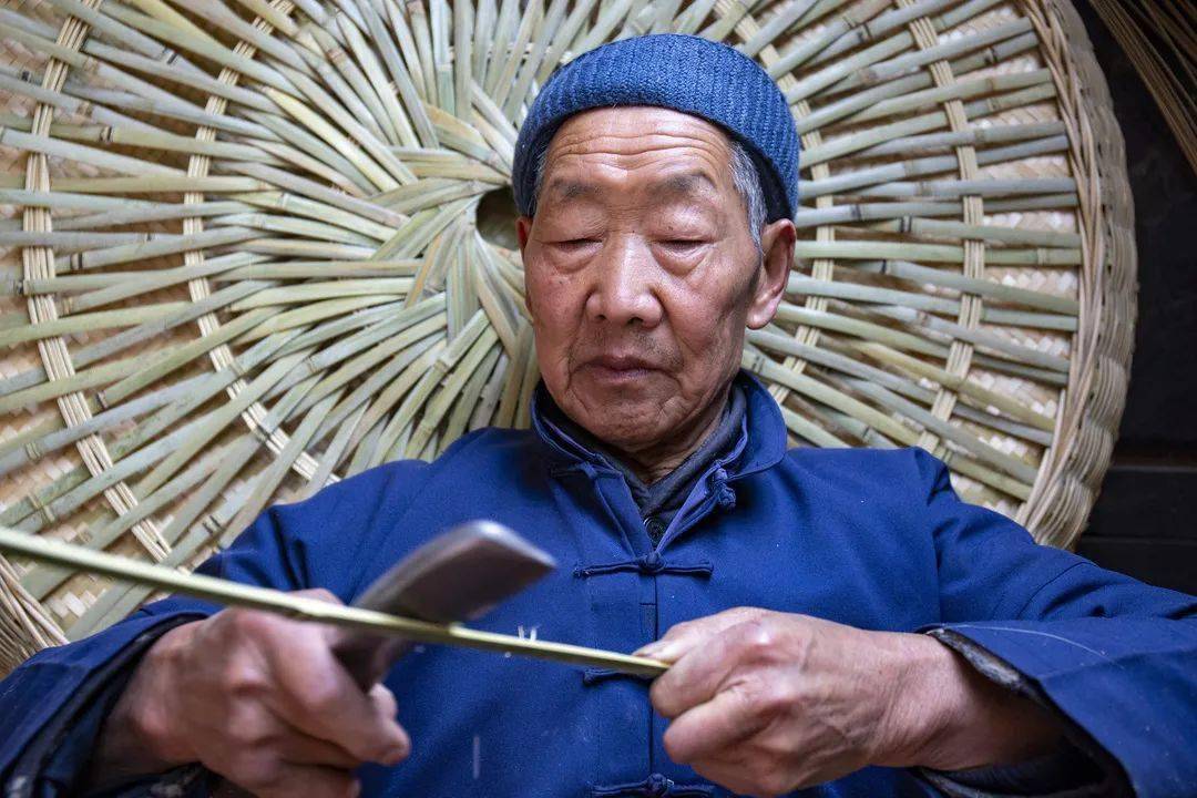 竹编艺人